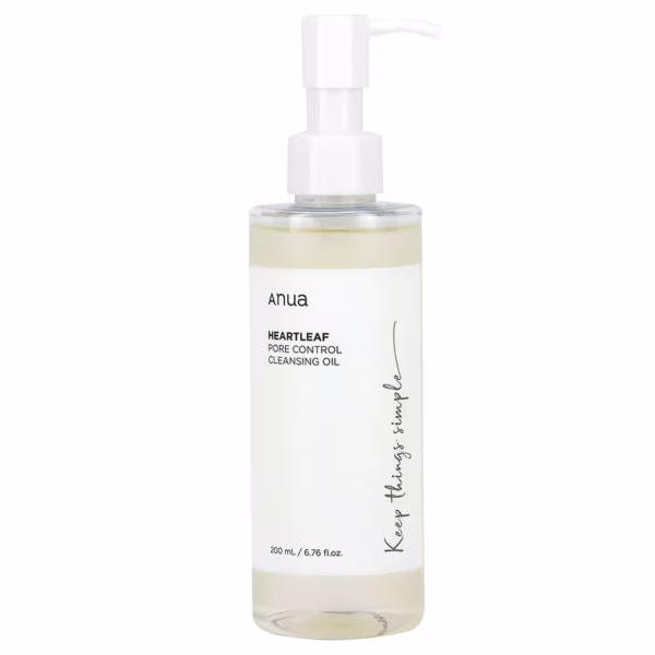 ANUA HEARTLEAF PORE CONTROL CLEANSING OIL - ACEITE LIMPIADOR FACIAL