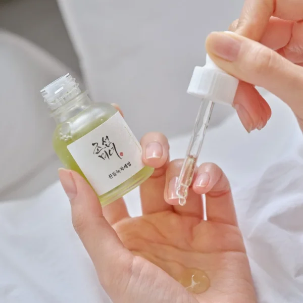 BEAUTY OF JOSEON - CALMING SERUM: GREEN TEA + PANTHENOL - SERUM CALMANTE - Imagen 2