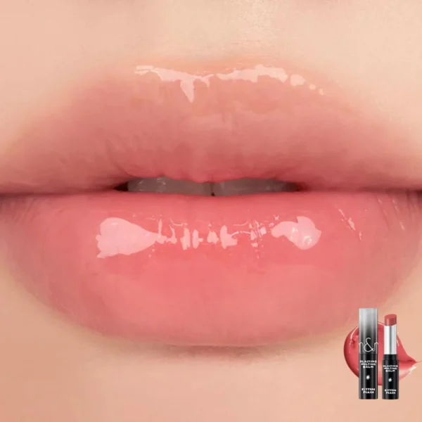 ROMAND GLASTING MELTING BALM #TONO 16 KITTEN PEACH - BALSAMO LABIAL - Imagen 2