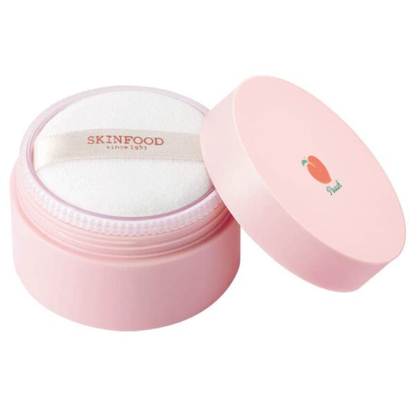 SKINFOOD PEACH COTTON MULTI FINISH POWDER - POLVO TRASLUCIDO - Imagen 2