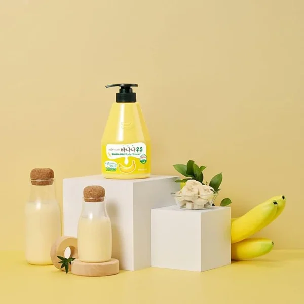 KWAILNARA BANANA MILK BODY LOTION 560GR-CREMA CORPORAL - Imagen 4