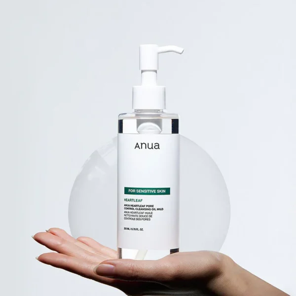 ANUA HEARTLEAF PORE CONTROL CLEANSING OIL MILD-ACEITE LIMPIADOR PARA CONTROL DE POROS - Imagen 4