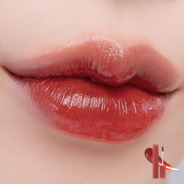 ROMAND DEWYFUL WATER TINT #04 CHILI UP - TINTA LABIAL. - Imagen 2