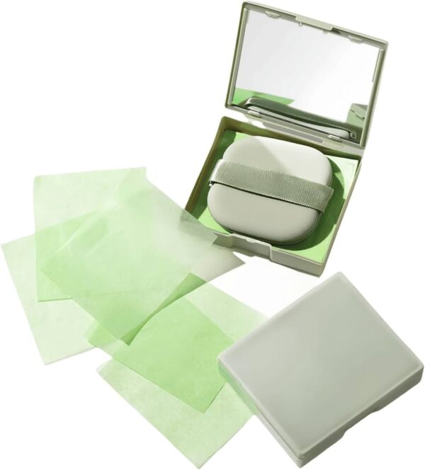 NOVO SKIN-FRIENDLY BLOTTING PAPER (WITH MIRROR)-PAPEL DE ARROZ CON ESPEJO - Imagen 2
