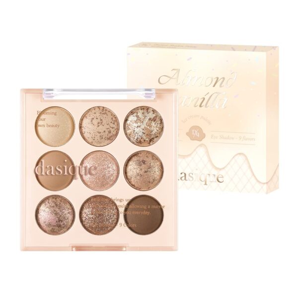 DASIQUE PALETTE ICE CREAM EDITION VAINILLA 21-PALETA DE SOMBRAS