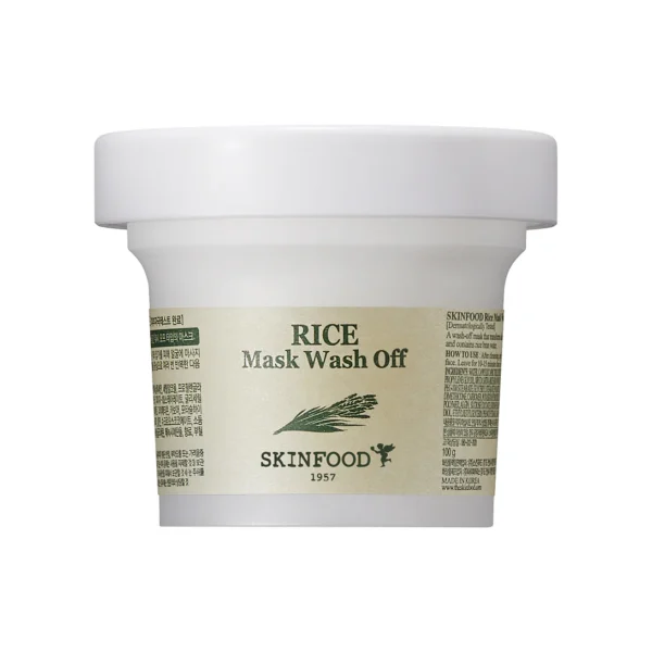 SKINFOOD RICE MASK WASH OFF-MASCARILLA DE ARROZ - Imagen 4