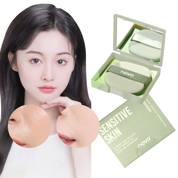 NOVO SKIN-FRIENDLY BLOTTING PAPER (WITH MIRROR)-PAPEL DE ARROZ CON ESPEJO - Imagen 3