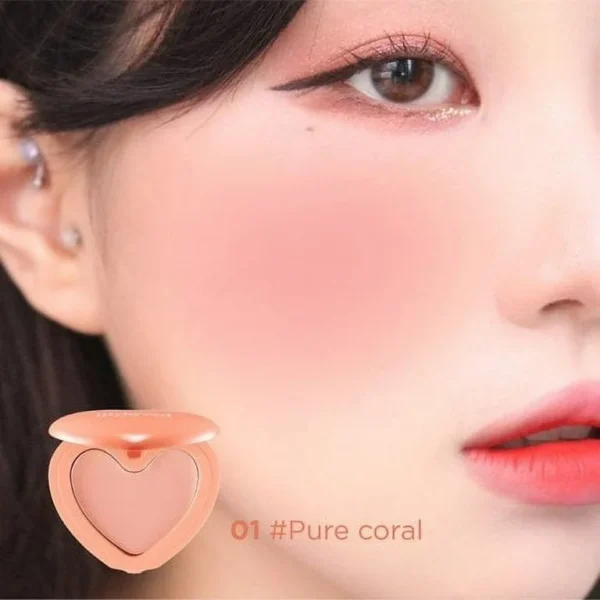 LILYBYRED LUV BEAM CHEEK BALM MIN ZESTY CORAL-BLUSH EN CREMA - Imagen 3