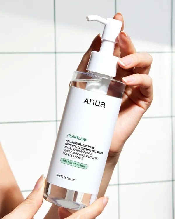 ANUA HEARTLEAF PORE CONTROL CLEANSING OIL MILD-ACEITE LIMPIADOR PARA CONTROL DE POROS - Imagen 3