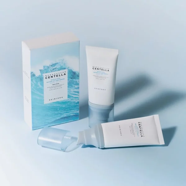 SKIN 1004 MADAGASCAR CENTELLA HYALU-CICA WATER-FIT SUN SERUM TWIN PACK-PROTECTOR SOLAR - Imagen 2