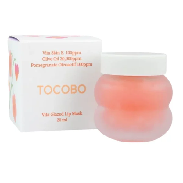 TOCOBO VITA GLAZED LIP MASK POMEGRANATE-MASCARILLA DE LABIOS