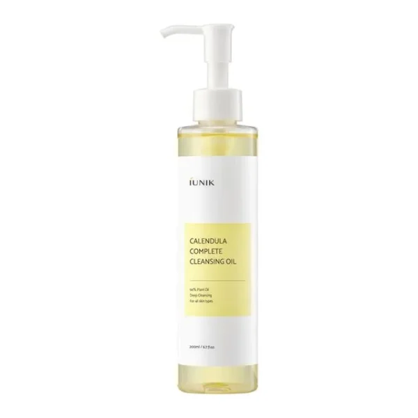 IUNIK CALENDULA COMPLETE CLEANSING OIL 200ML - ACEITE LIMPIADOR CON EXTRACTO DE CALENDULA.