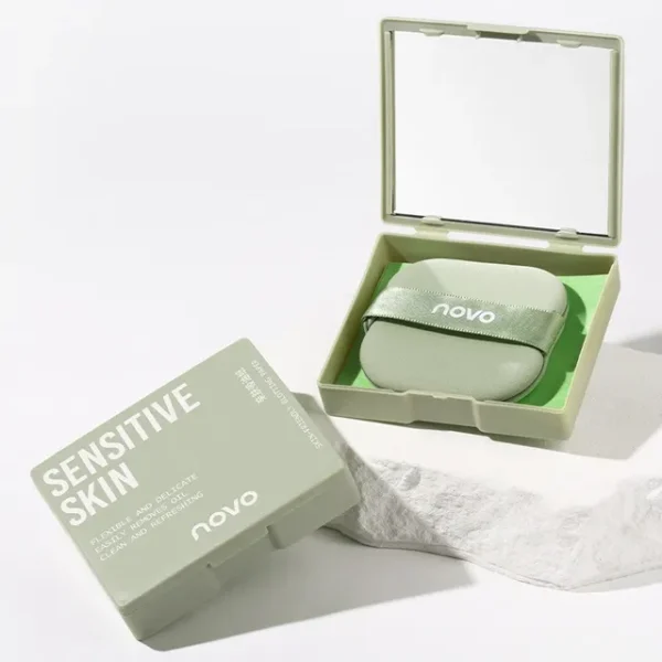 NOVO SKIN-FRIENDLY BLOTTING PAPER (WITH MIRROR)-PAPEL DE ARROZ CON ESPEJO - Imagen 4