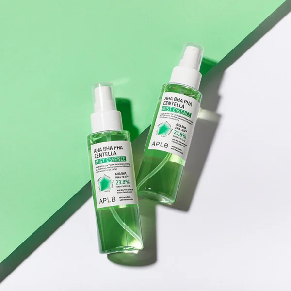 APLB AHA, BHA, PHA CENTELLA MIST ESSENCE 105ml - ESENCIA DE AHA, BHA Y PHA CON CENTELLA ASIATICA. - Imagen 3