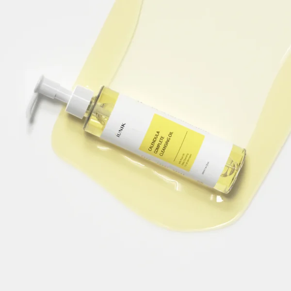 IUNIK CALENDULA COMPLETE CLEANSING OIL 200ML - ACEITE LIMPIADOR CON EXTRACTO DE CALENDULA. - Imagen 3