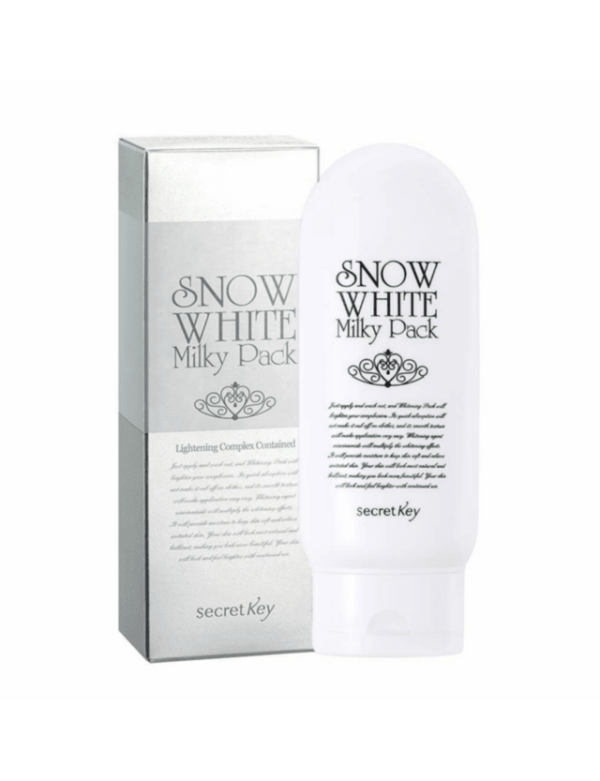 SECRET KEY SNOW WHITE MILKY PACK 200GR-CREMA BLANQUEADORA CORPORAL