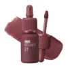PERIPERA INK VELVET LIP TINT 31 WINE NUDE - TINTA PARA LABIOS CON ACABADO VELVET.