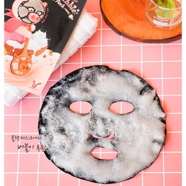 WITCH PIGGY HELL PORE BLACK SOLUTION BUBBLE SERUM MASK PACK - MASCARILLA - Imagen 2