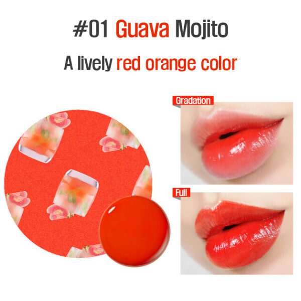 LILYBYRED 01 GUAVA MOJITO - TINTA PARA LABIOS ROJIZA. - Imagen 2