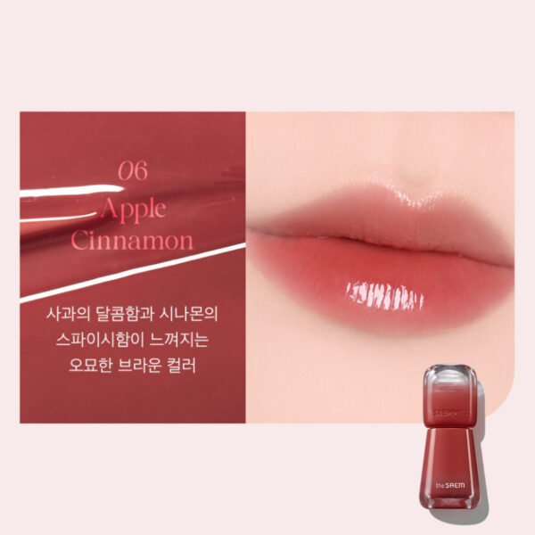 THESAEM SAEMMY'S ADE SHOT TINT #TONO 06 APPLE CINNAMON - TINTA DE LABIOS - Imagen 2