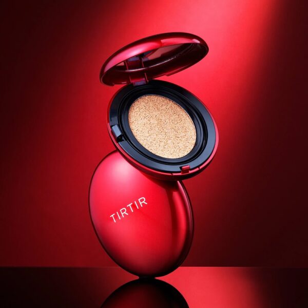 TIRTIR MASK FIT RED CUSHION 22N SHELL BEIGE - BASE LIQUIDA EN FORMATO DE POLVERA - Imagen 2