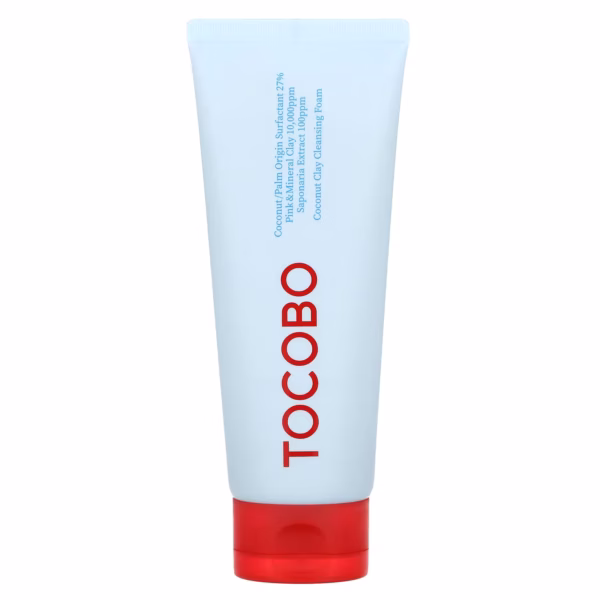 TOCOBO COCONUT CLAY CLEANSING FOAM - JABON LIMPIADOR FACIAL ESPUMOSO