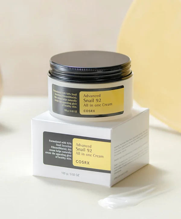COSRX ADVANCED SNAIL 92 ALL IN ONE CREAM-CREMA HIDRATANTE DE MUCINA DE CARACOL - Imagen 2