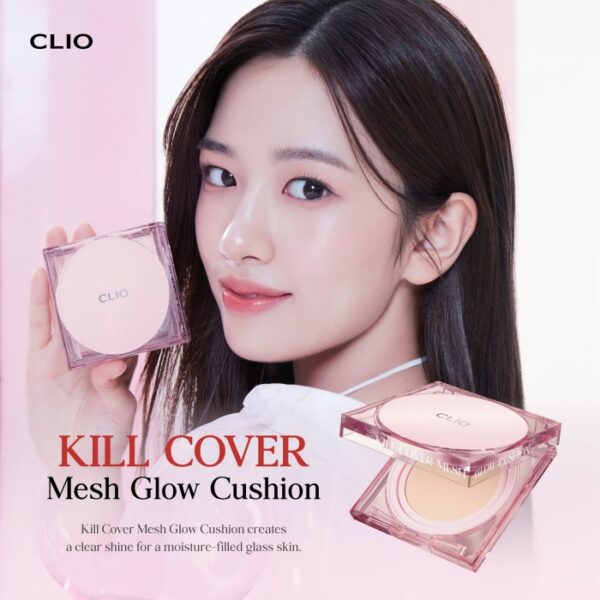 CLIO KILL COVER MESH GLOW CUSHION+REFILL #4 GINGER-BASE LIQUIDA - Imagen 6