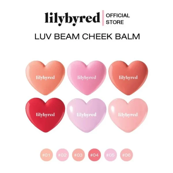 LILYBYRED LUV BEAM CHEEK BALM 02 INNOCENT PINK-BLUSH/RUBOR EN CREMA - Imagen 7