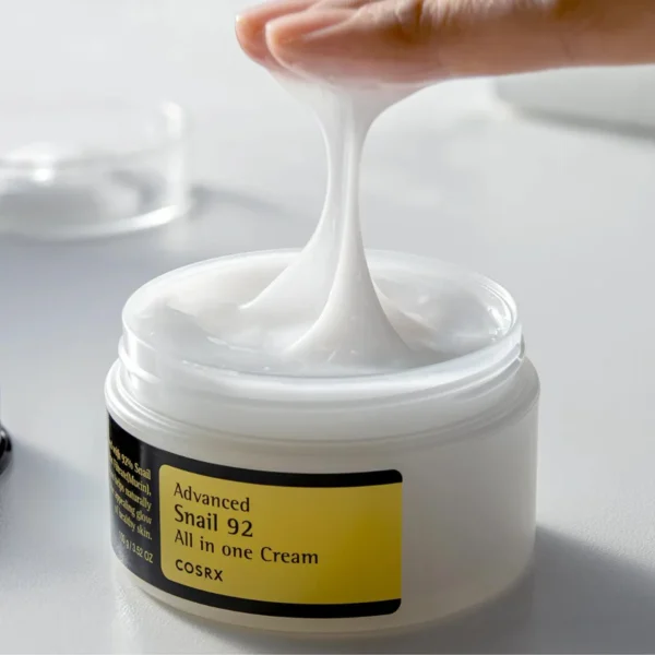 COSRX ADVANCED SNAIL 92 ALL IN ONE CREAM-CREMA HIDRATANTE DE MUCINA DE CARACOL - Imagen 3