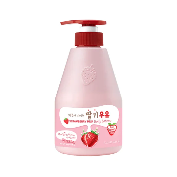 KWAILNARA STRAWBERRY MILK BODY CLEANSER-JABÓN CORPORAL DE FRESA