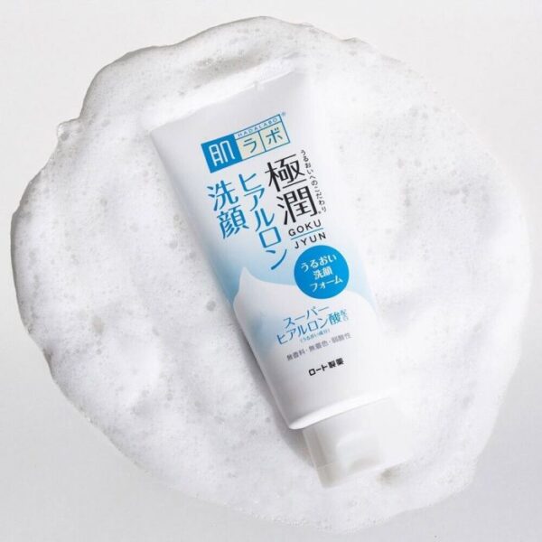 Rohto Mentholatum - Hada Labo Gokujyun Hyaluronic Acid Face Wash - Imagen 4