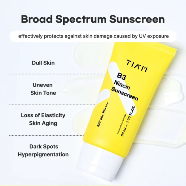 TIA'M B3 NIACIN SUNSCREEN-PROTECTOR SOLAR - Imagen 4