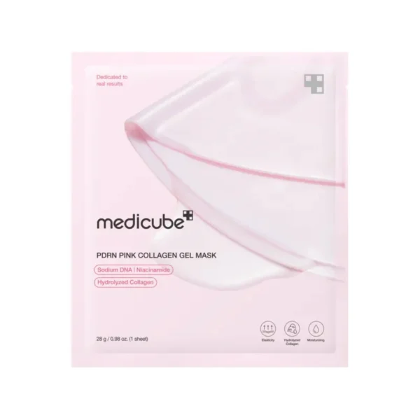 MEDICUBE PDRN PINK COLLAGEN GEL MASK-MASCARILLA DE COLAGENO