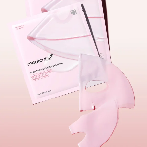 MEDICUBE PDRN PINK COLLAGEN GEL MASK-MASCARILLA DE COLAGENO - Imagen 5