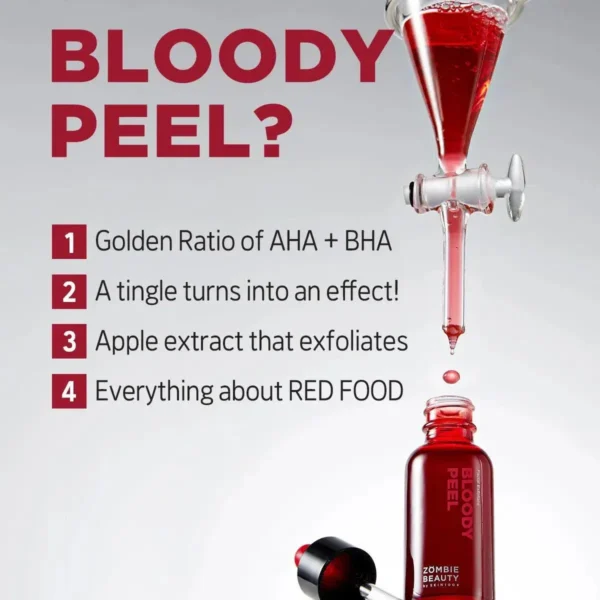 SKIN 1004 ZOMBIE BEAUTY BLOODY PEEL-SERUM EXFOLIANTE - Imagen 4